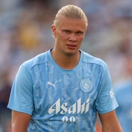 Erling Haaland ‘could miss’ Man City’s clash with Brentford