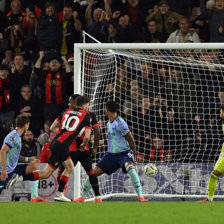 Bournemouth 2-0 Arsenal: Gunners’ unbeaten run ended