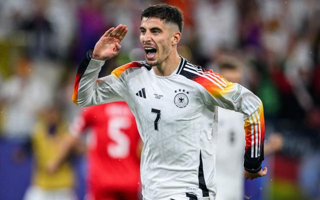 Kai Havertz celebrating